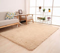 Fluffy Plush Area Rug – Soft Velvet Carpet for Living Room, Bedroom & More