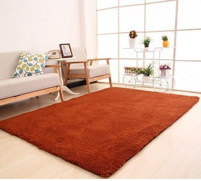 Fluffy Plush Area Rug – Soft Velvet Carpet for Living Room, Bedroom & More