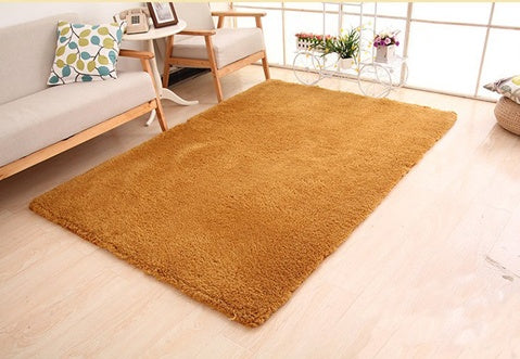 Fluffy Plush Area Rug – Soft Velvet Carpet for Living Room, Bedroom & More