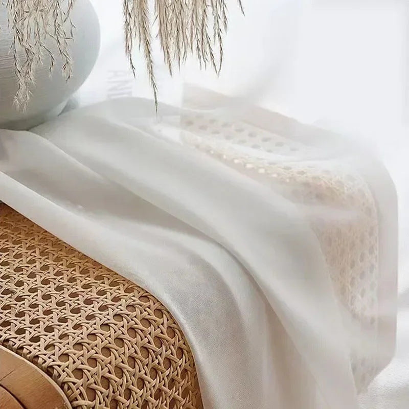 Light Luxury Sheer Curtains For The Living Room And Balconyallow Light To Filter Through