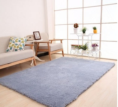 Fluffy Plush Area Rug – Soft Velvet Carpet for Living Room, Bedroom & More