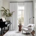 Solid-color Vintage Velvet Blackout And Heat-insulating Curtains For The Living Room Bedroom Or Study